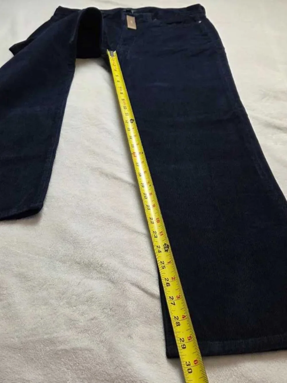 New 36x30 J.Crew 770 straight-fit five-pocket pant in stretch corduroy Navy cord